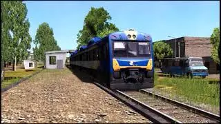 Open Rails - TLD 504 en servicio ficticio
