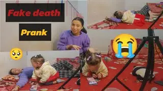 Fake death prank 👀 gone wrong 🥲