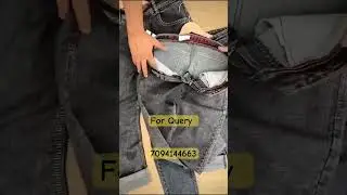 NARROW FIT JEANS IN PREMIUM QUALITY  #shorts #short #ytshorts #fashion #jeans