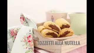 TOZZETTI ALLA NUTELLA-BISCOTTI DI PASTA FROLLA ALL'OLIO/Super veloce-Casa di Lisa 👩🏻&zwj;🍳