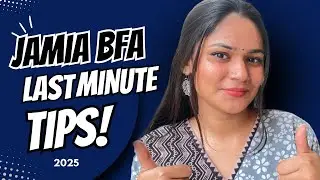 Don&rsquo;t Forget These Things in Jamia BFA Entrance Exam 2025 | Complete Guide for All Specializations!