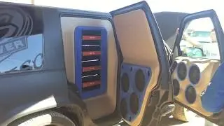 Jp HOE 2.0 5 Crescendo BC5500D amps on 10 18s PSI Subwoofers!