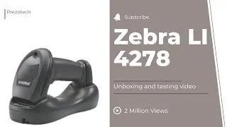 Barcode Scanner Zebra (Motorola ) LI4278 Review In HIndi