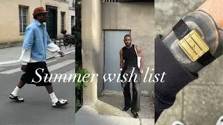 Summer Wishlist and Outfit inspo, ft Maison Margiela, Seventh store, Visvm & Pascal