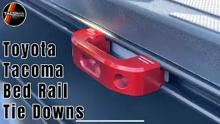 Bed Rail Tie Downs - Toyota/Ford/Jeep - Aluminum Upgraded Option