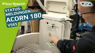 Treppenlift Statusmeldungen für Acorn 180 T565