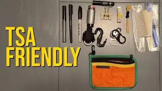 TSA-Friendly EDC Pouch Setup &ndash; What I Pack for Airport Travel