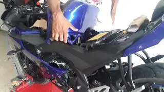 Como cambiar  filtro de aire | Yamaha R15 V3 😱 |