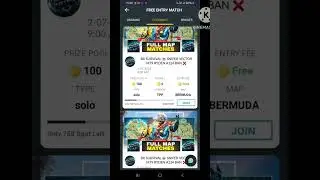 Free fire free entry tournament app😱 😅👍 #shorts #shortsfeed #earn