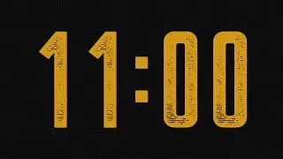 11 MINUTE TIMER 🔔 Gentle Alarm [Full HD]