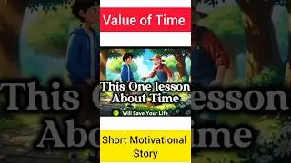 This One Lesson About Time Will Haunt You for Life | Motivational Story | Teenagers story