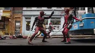 Deadpool and Wolverine Vs Deadpool Variants   Bus Fight Scene   Deadpool & Wolverine 2024 HD