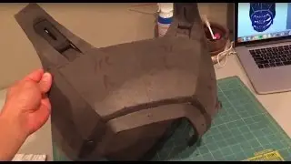 Batman vs Superman Dawn of Justice Foam Armor Costume build - Part 1