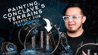 How To Easily Paint Conclave of the Spheres Terrain | Beginners Tutorial