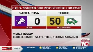 VIDEO: Texico Wolverines win second straight state title, eighth all-time