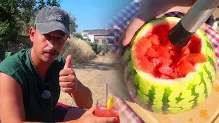 a perfect cocktail for hot days &ndash; watermelon, lemon, vodka delight