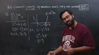 Daily dose video 32 | Cancelling variables on either side of equations