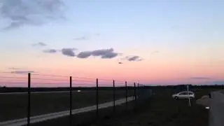 First landing of the Eurohawk after successfull first Instr