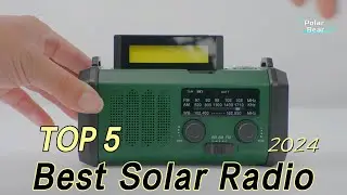 TOP 5 Best Solar Radio  Emergency Radios 2024