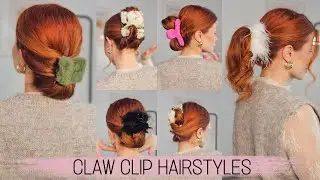 Trendy Claw Clip Hairstyles 🩷 Easy Tutorial