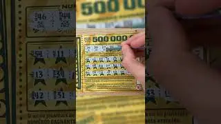 CE TICKET D&rsquo;OR MA CHOQU&Eacute;E! 🎟️ #grattage #hasard #divertissement #jeuxagratter