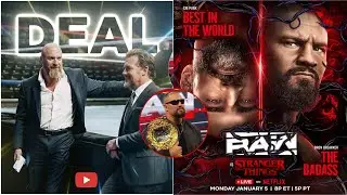CM PUNK VS BRON BREAKER WINNER🔥REVEALED 😳 CHRIS JERICHO ! RYBACK  NEXT RAW SPOILER 