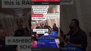 Student doesn&rsquo;t get his diploma bc/ he had a mexican flag
