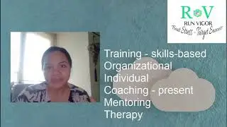 Stress Management Live - Training vs. Coaching vs. Mentoring vs. Therapy