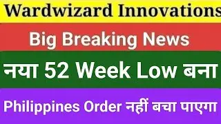 wardwizard innovations share latest news today, wardwizard innovations technical parameters analysis