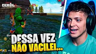 CEROL HUMILHA no SOLO vs SQUAD FAZENDO 22 KILLS! - FREEFIRE