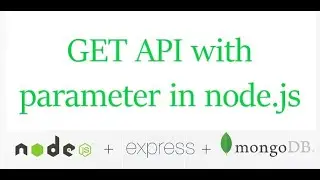GET API with parameter in node.js | Blog details endpoint | CRUD API in node.js (part-3)