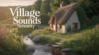 Village Sounds For Sleeping | Calming Town Feels | Relaxing Sound Gallery