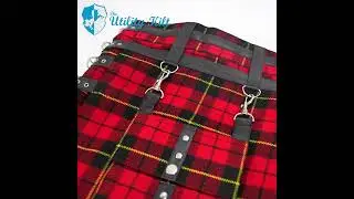 Do Men Wear Dress Tartan Kilts? - red tartan kilt men's clothing