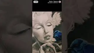 Portrait #fyp #foryou #shorts #art #artist #drawing #new #shortvideo #creative #wow #artwork #viral