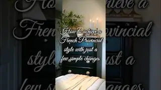 6 Simple Ways to Create a French Provincial Styled Bedroom #bedroomdesign #frenchcountrydecor