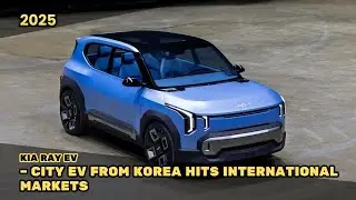 2025 Kia Ray EV &ndash; City EV from Korea Hits International Markets