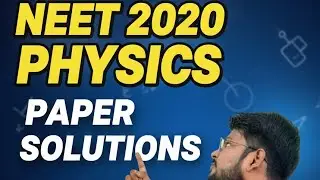 Neet 2020 physics solution #neetexam 