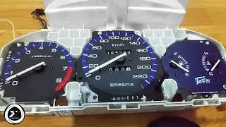 TXCUSTOM Honda Civic Cluster Overlays