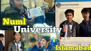 Numl university Islamabad ka vlog@ZarVlogs_101