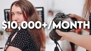 SIX FIGURES BY 21 | How I Make $10,000+/Month With My YouTube Channel