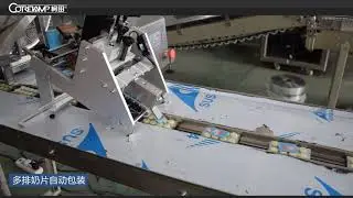 Candy pallet flow pack packing machine
