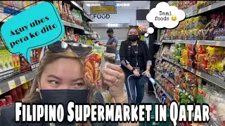 Ngshopping sa Filipino supermarket sa Qatar||Vlogging using IPHONE 13||pinayinqatar||katevlogs