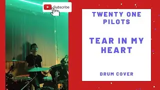 Tear In My Heart - Twenty One Pilots *Drum Cover* #short #reel