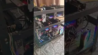 🔥 Ultimate Mining Rig - 6x RX 6800 | 199.5 MH/s on NiceHash KawPow 🔥 #MiningRig #GPUMining #RX6800