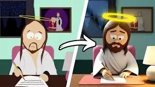 South Park Characters in 3D (AI-Generated Transformation)