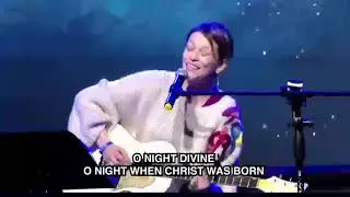 O Holy night Sam sang Christmas Eve