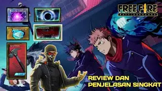 REVIEW SKILL TERBARU!! EVENT COLLAB JUJUTSU KAISEN X FREE FIRE! GG COY!!