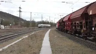 Diesel trifft Elektro: 643 319 und 185 388-6