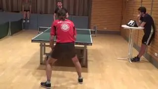 Tischtennis Obermichelbach vs CVJM Unterasbach III 3Reinhard stoni Steinbrecher 2   3
