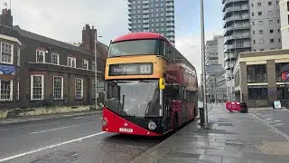 FRV: EL1: Barking Riverside, Northgate Road - Ilford Hill